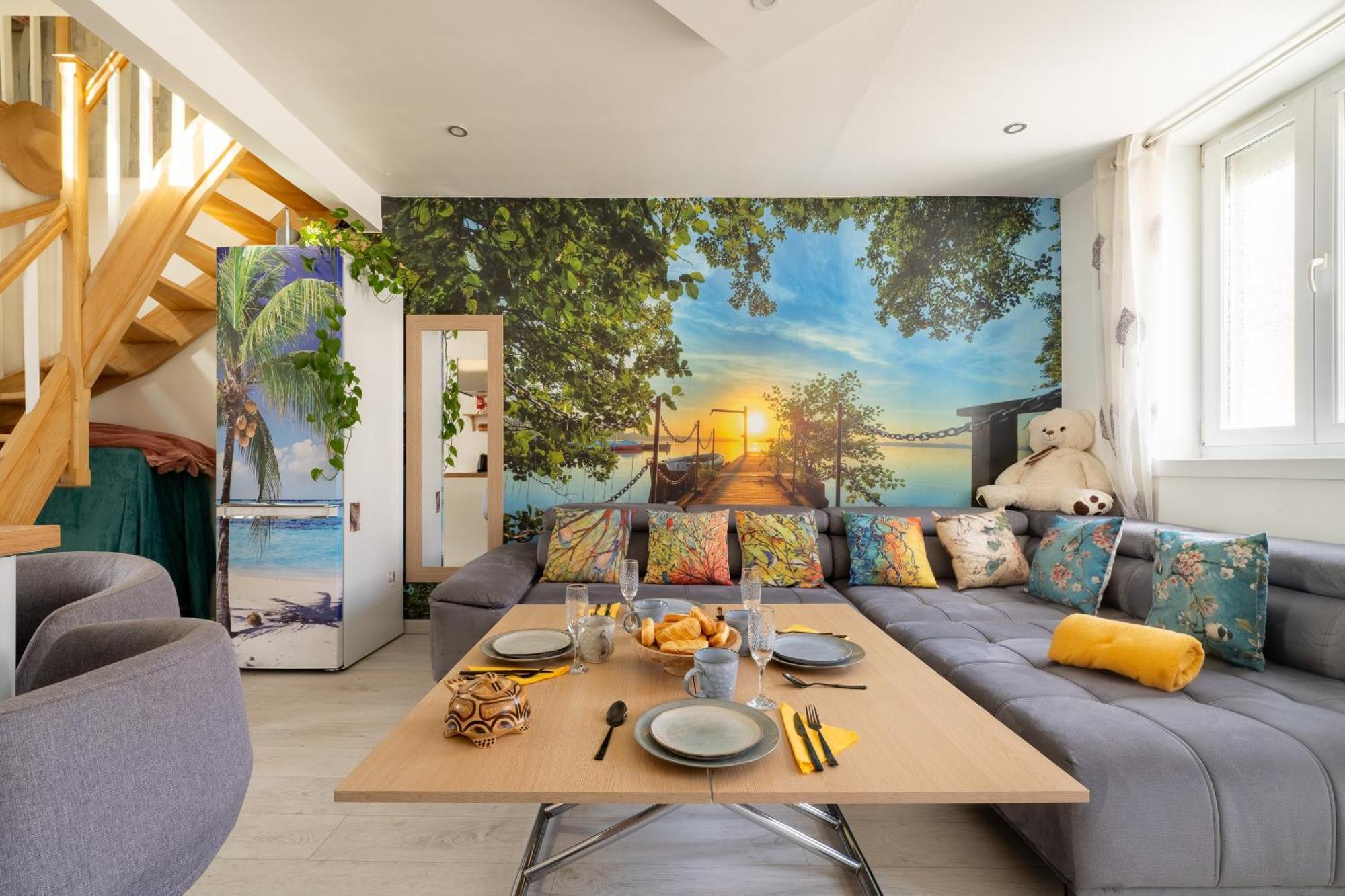 Casa Inca Calais - Duplex Soleil Latino - Parking Free, Station Lejlighed Eksteriør billede