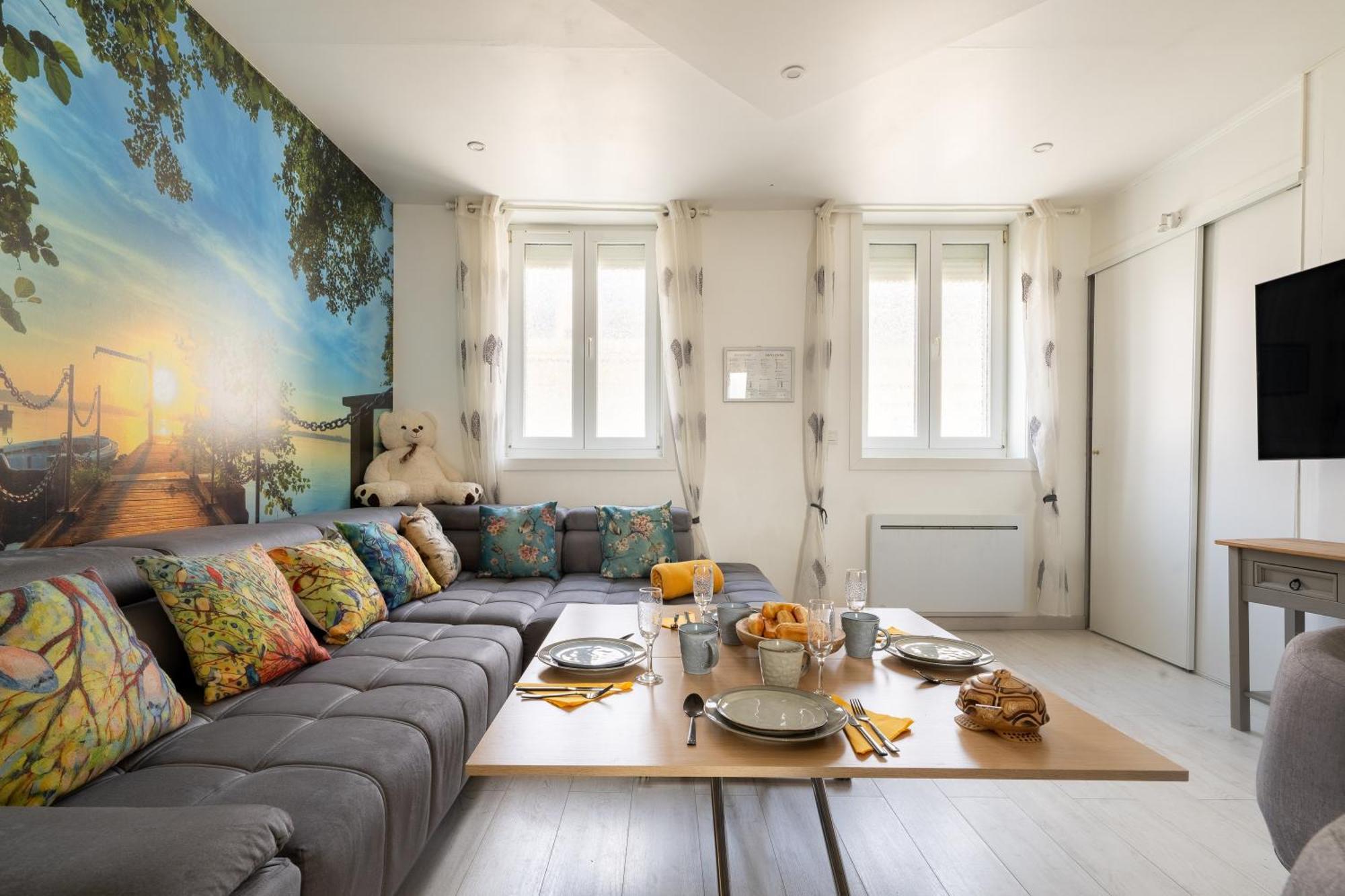 Casa Inca Calais - Duplex Soleil Latino - Parking Free, Station Lejlighed Eksteriør billede