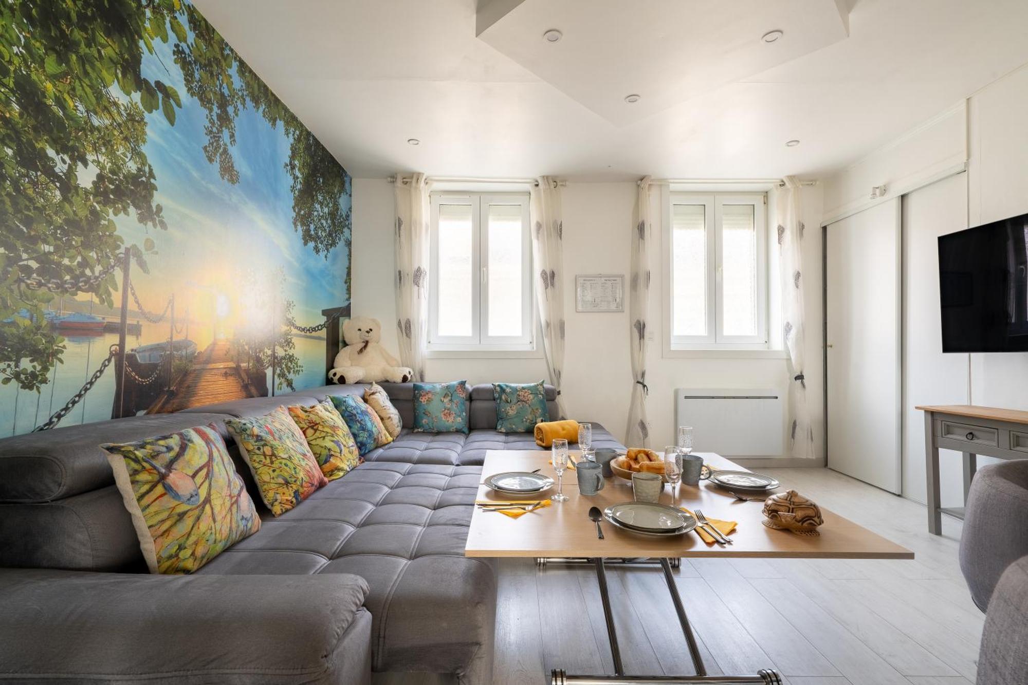 Casa Inca Calais - Duplex Soleil Latino - Parking Free, Station Lejlighed Eksteriør billede